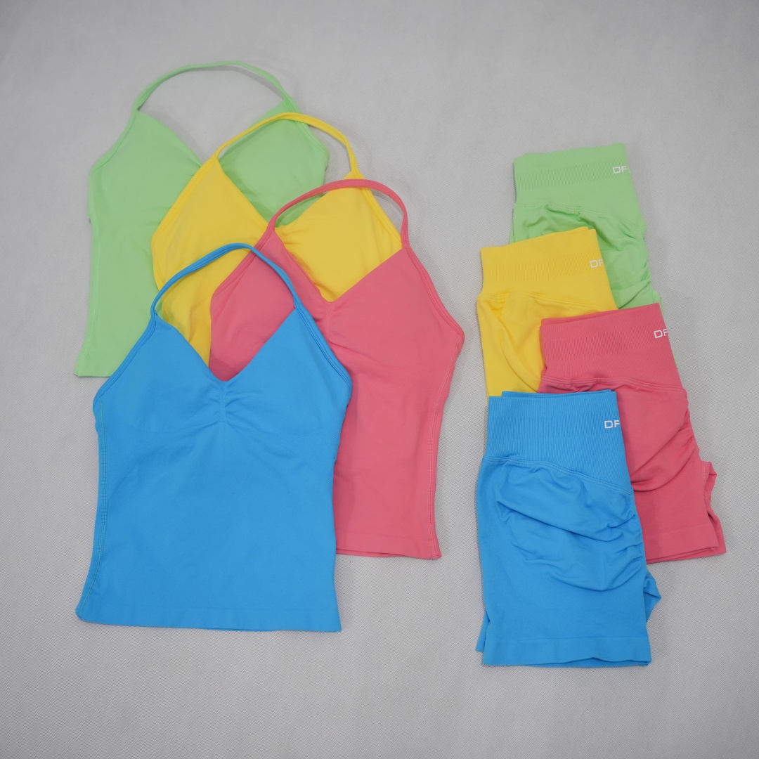 Pilates Yoga Jacket - Conjunto de Treino Sem Costura para