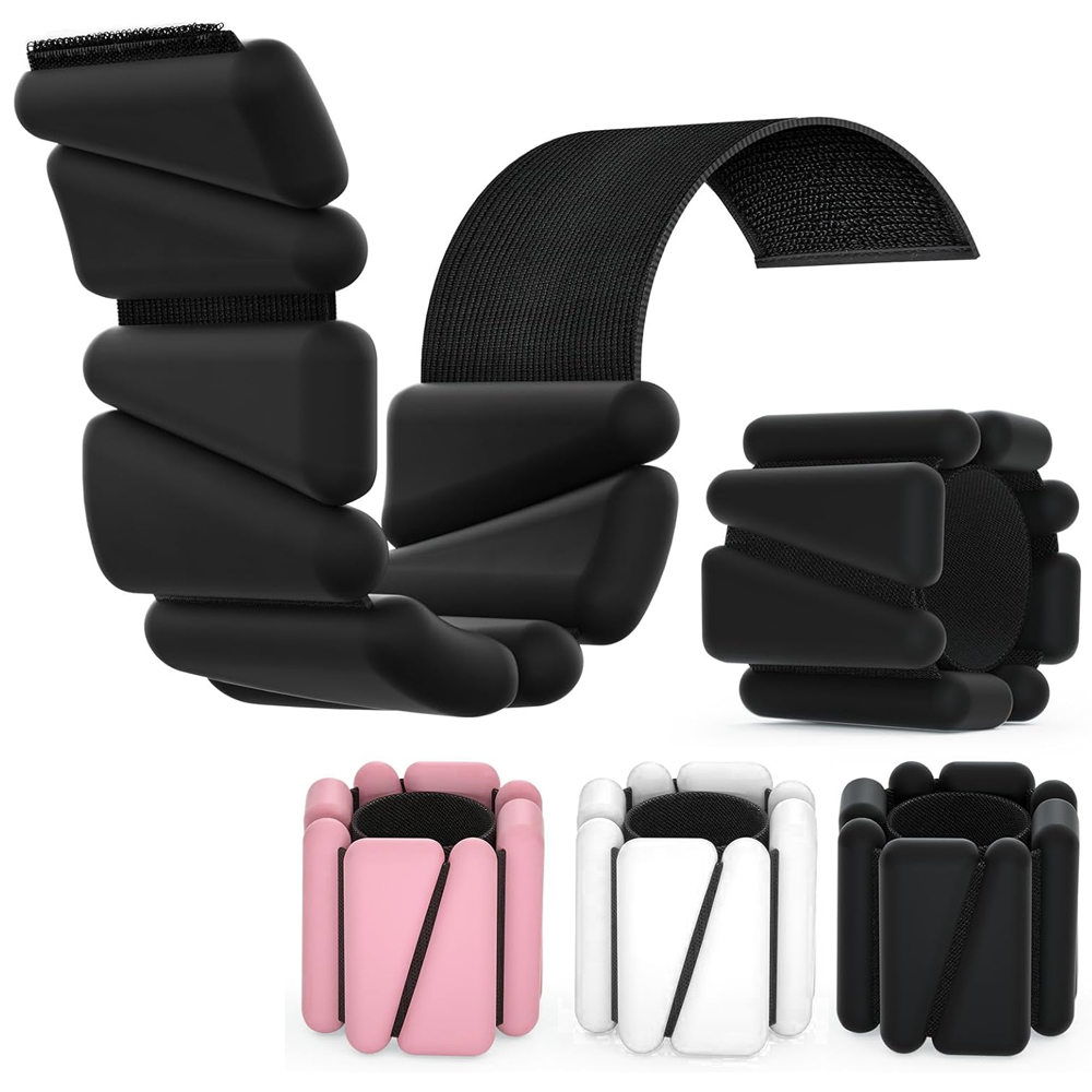 Pilates Yoga Barre - Pesos Ajustáveis de Silicone para Tornozelos