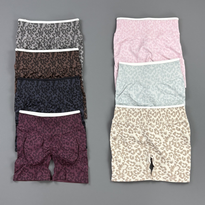 Pilates Yoga Workout - Shorts de Ginástica HISTELLO com Estampa