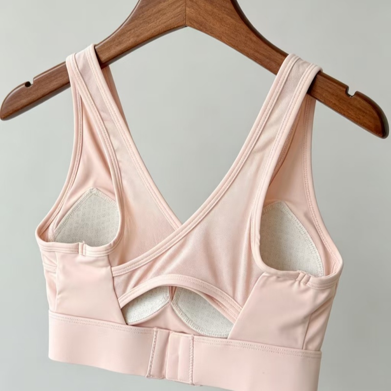 Pilates Yoga Workout - Sutiã Esportivo Feminino de Alto Suporte