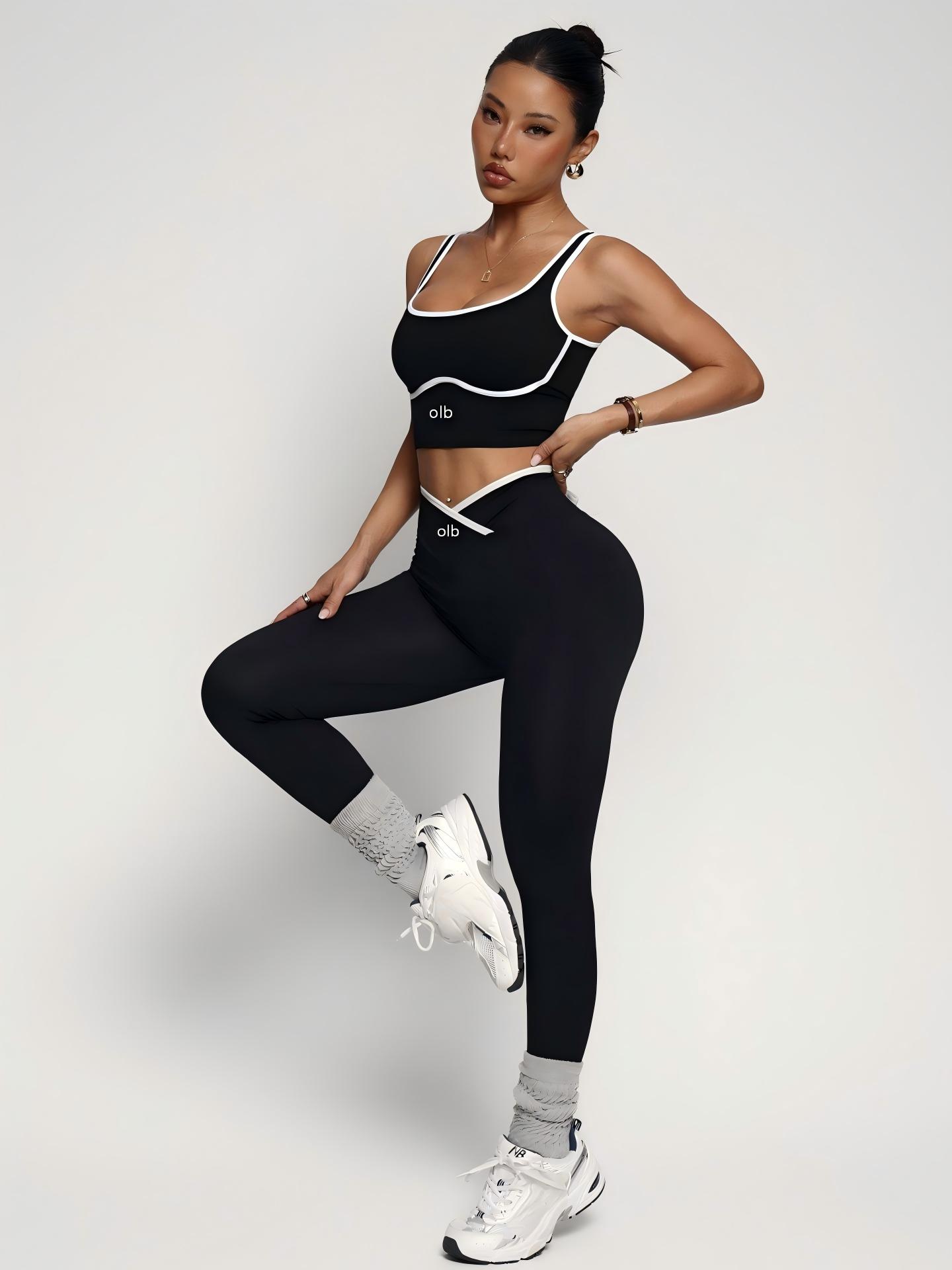 Conjunto de roupa fitness de 2 - Pilates Yoga Jacket avaliação e preço