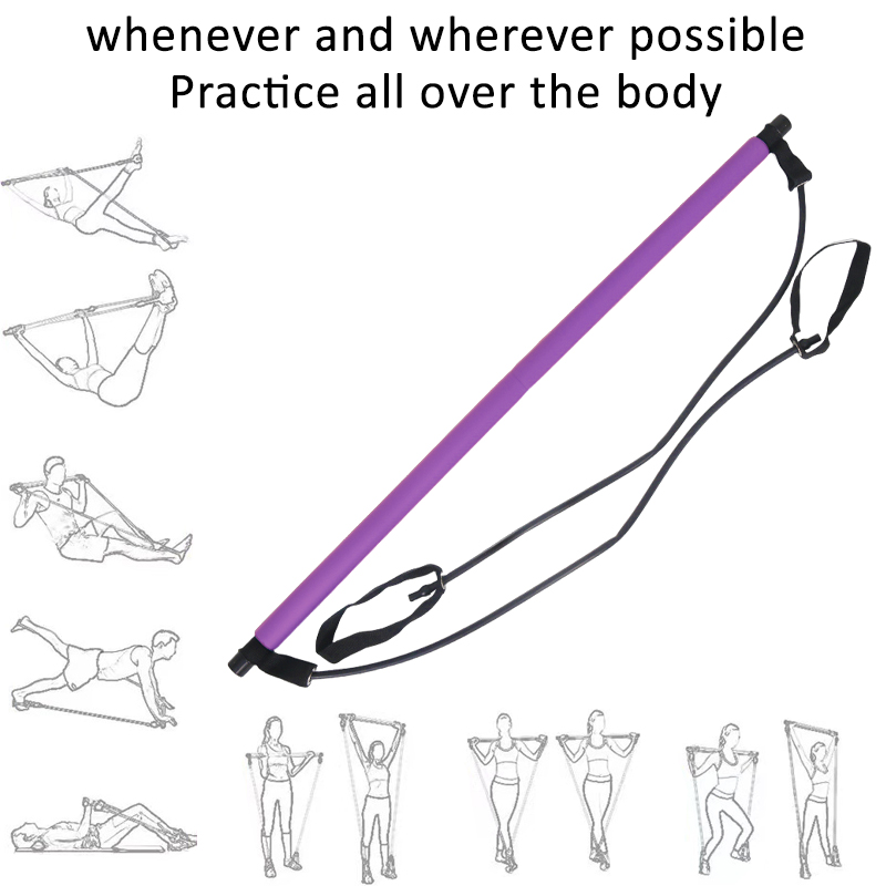 14 pçs barra de pilates combin - Pilates And Yoga Combined avaliação e preço