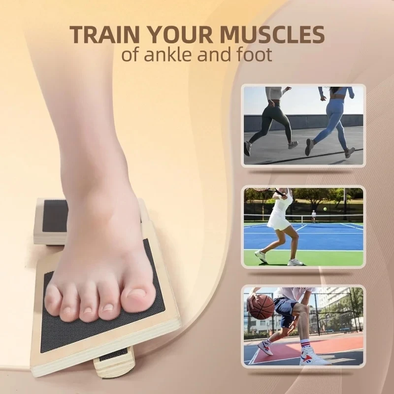 Placa de equilíbrio de madeira - Pilates Yoga Shoes avaliação e preço