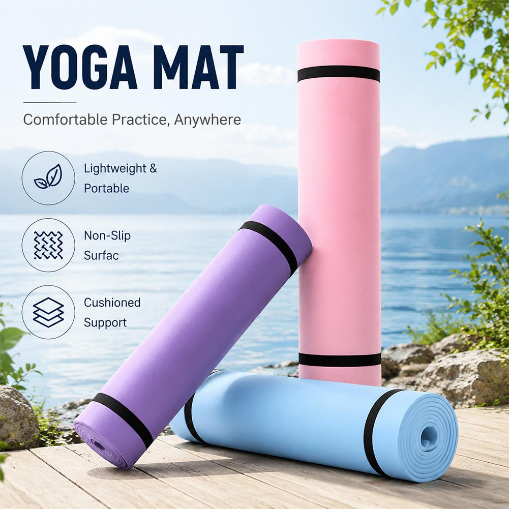 Tapete de ioga grosso antiderr - Pilates Yoga Shoes avaliação e preço